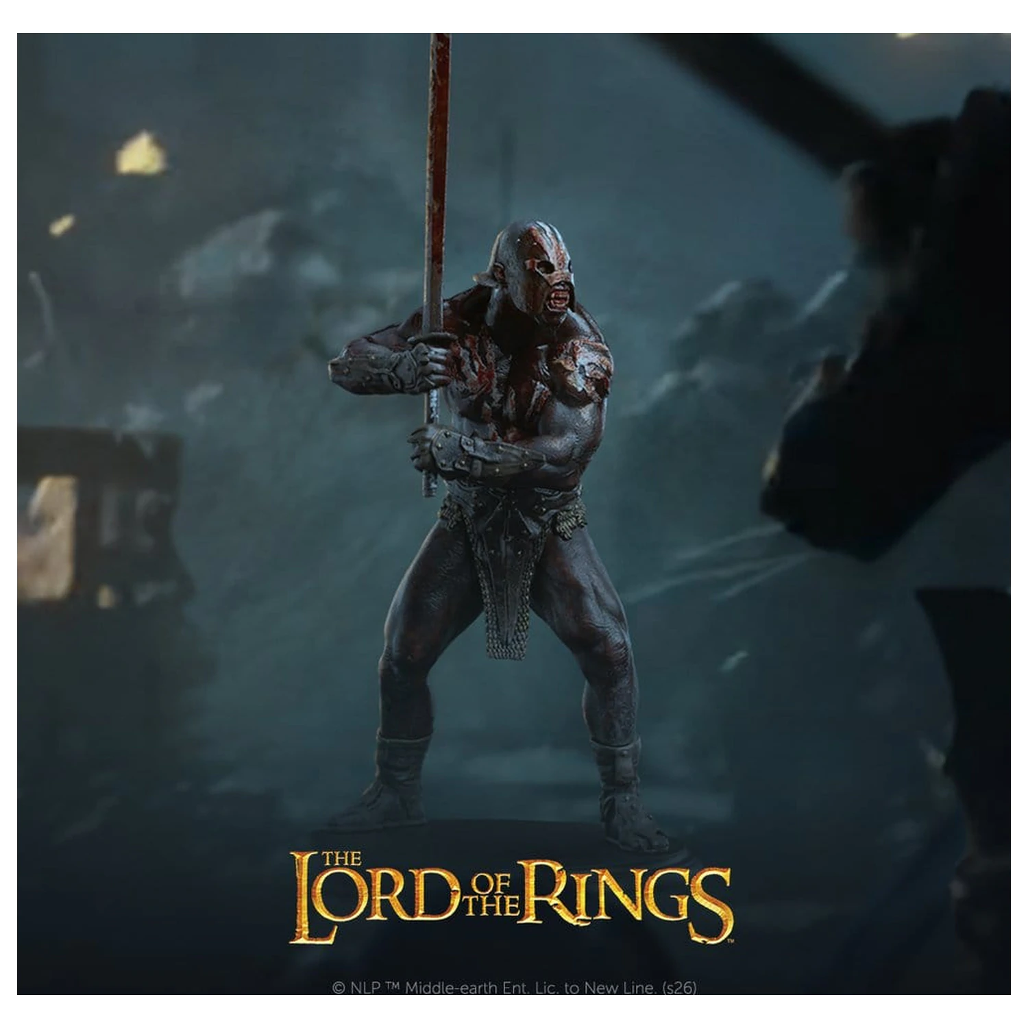 The Lord of the Rings Mini Statuie Uruk-hai Berserker 24 cm poza produsului