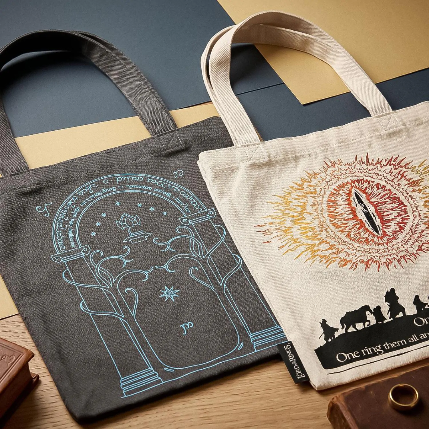 Geanta tote dark The Lord of the Rings poza produsului