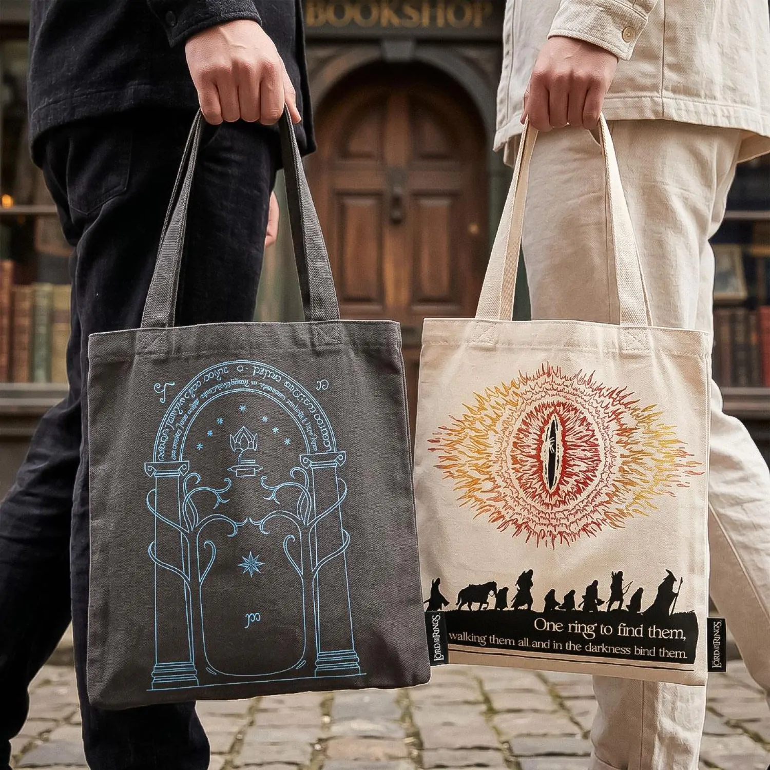 Geanta tote dark The Lord of the Rings poza produsului