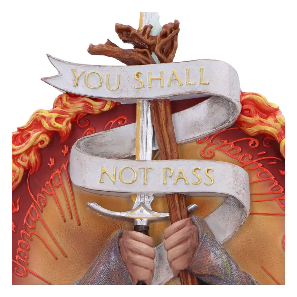 The Lord of the Rings Placă de perete You Shall Not Pass 30 cm poza produsului