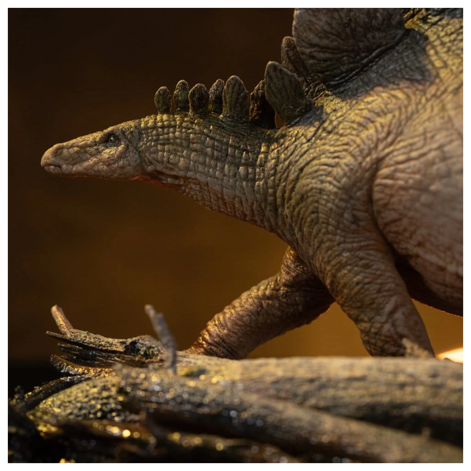 The Lost World: Jurassic Park Icons Statuie Stegosaurus 18 cm poza produsului