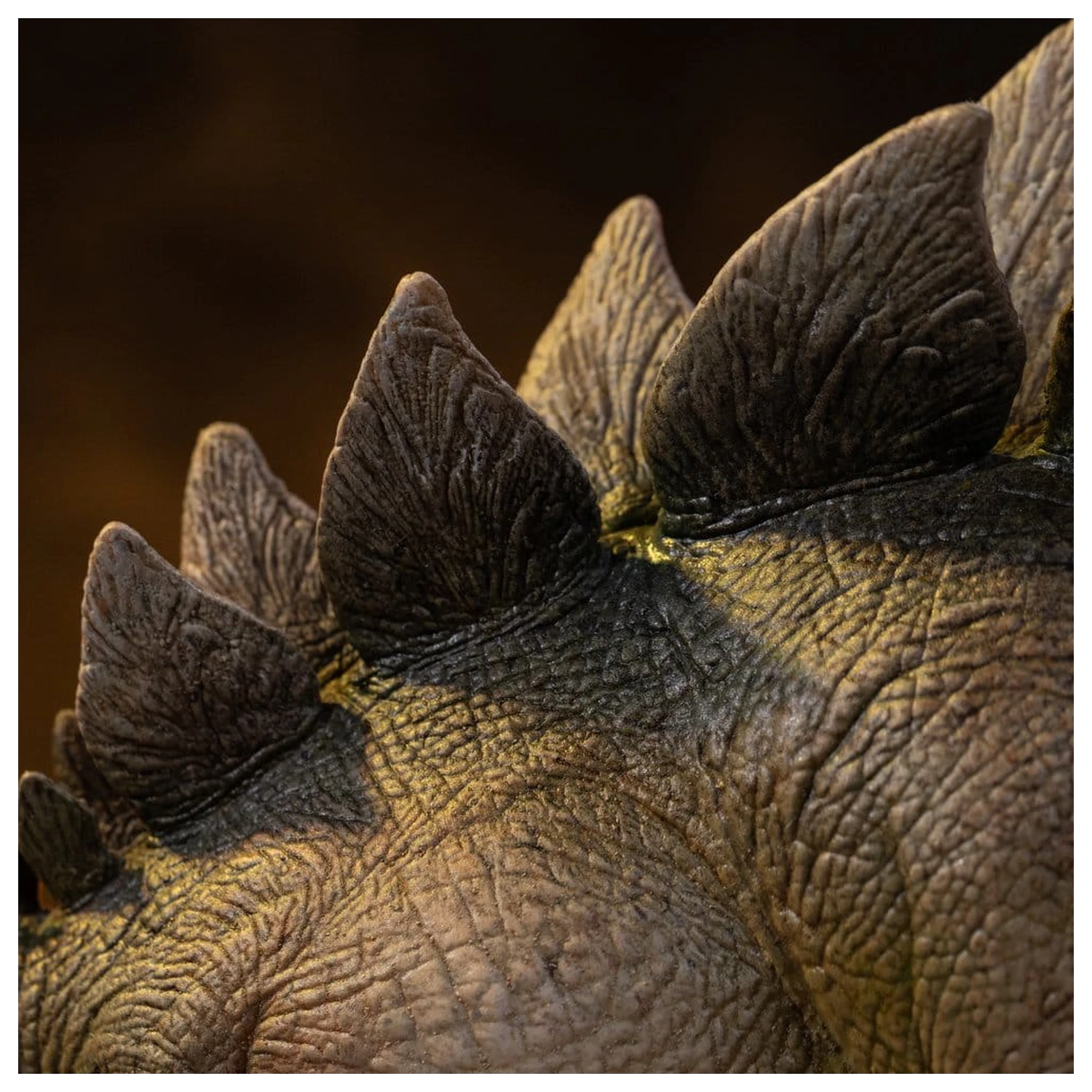 The Lost World: Jurassic Park Icons Statuie Stegosaurus 18 cm poza produsului
