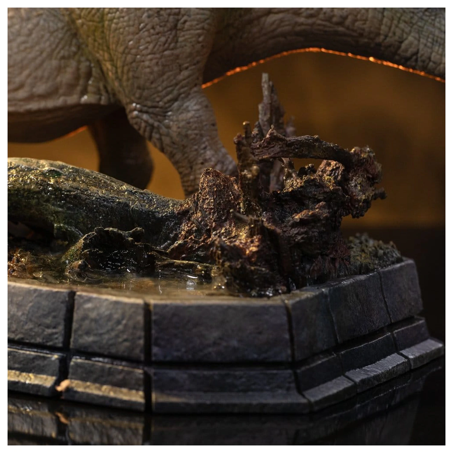 The Lost World: Jurassic Park Icons Statuie Stegosaurus 18 cm poza produsului