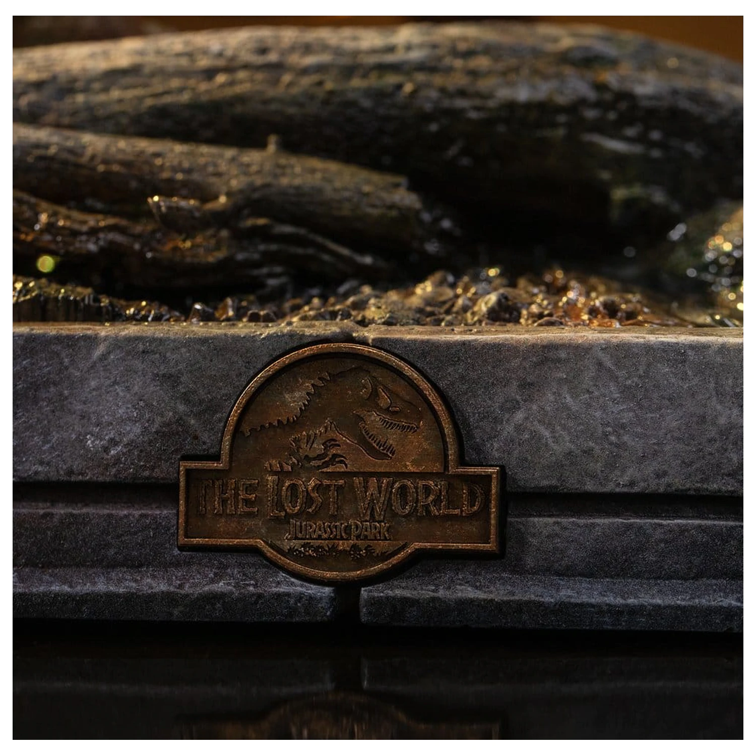 The Lost World: Jurassic Park Icons Statuie Stegosaurus 18 cm poza produsului