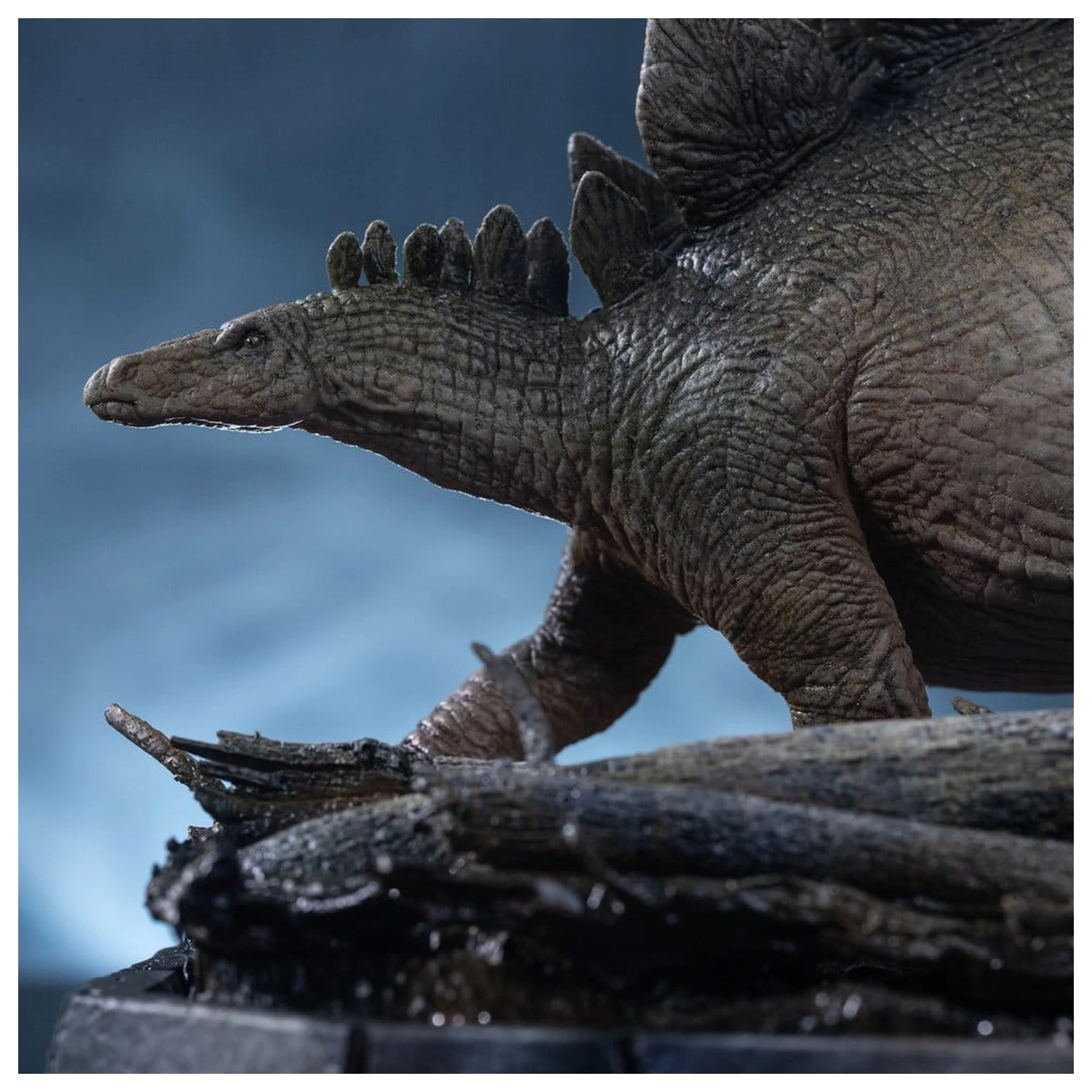 The Lost World: Jurassic Park Icons Statuie Stegosaurus 18 cm poza produsului