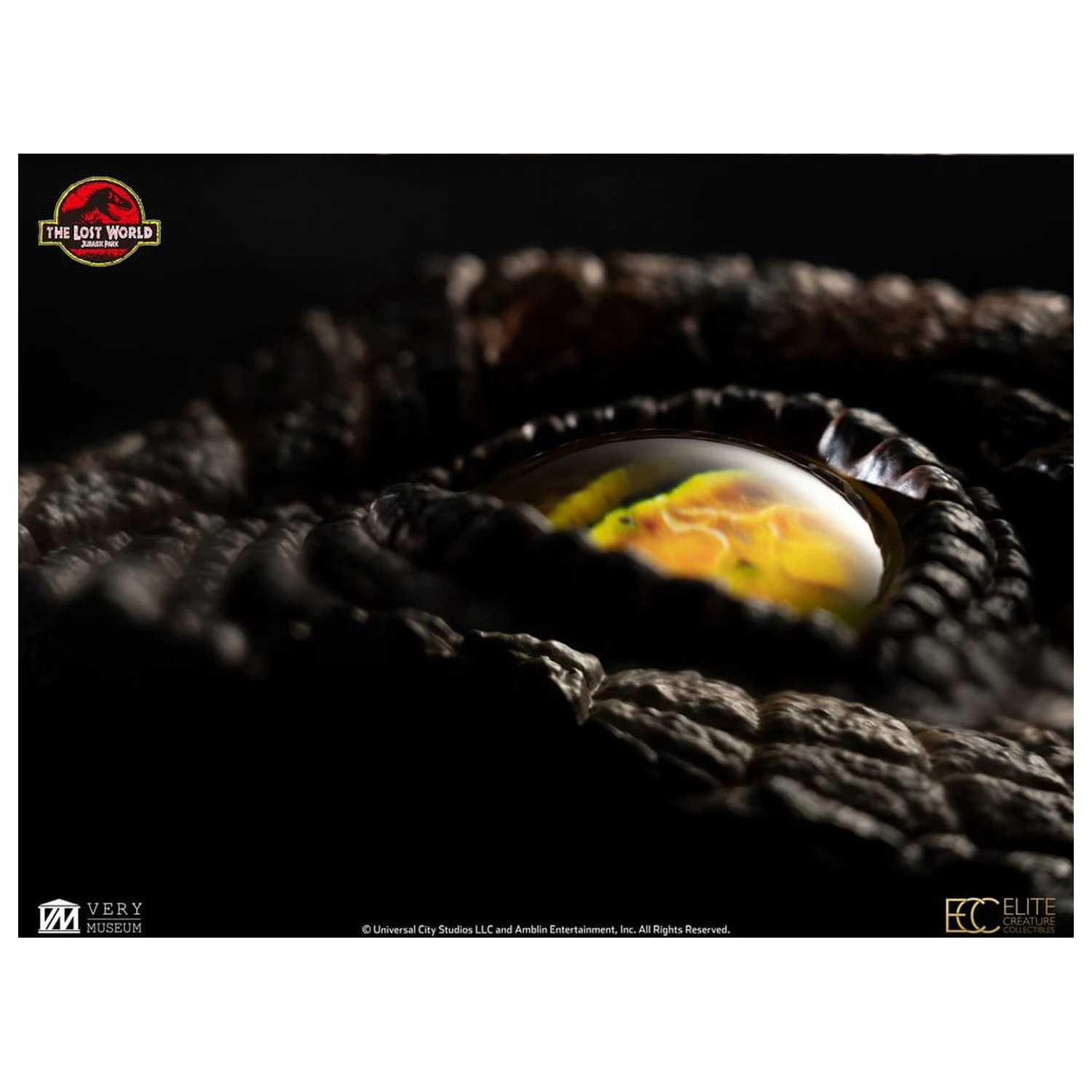 The Lost World: Jurassic Park Replica Bust Male Velociraptor Eye Prop 23 cm poza produsului