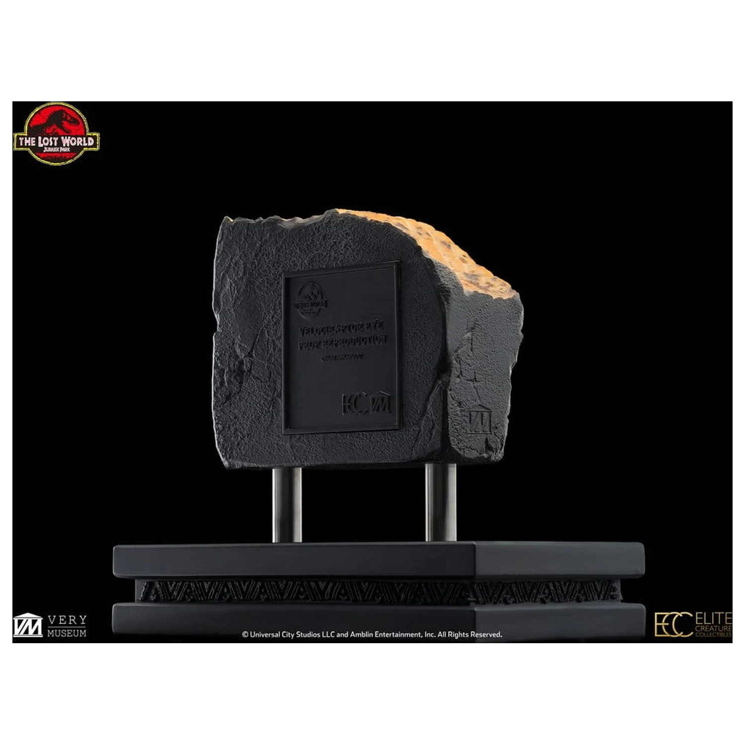 The Lost World: Jurassic Park Replica Bust Male Velociraptor Eye Prop 23 cm poza produsului