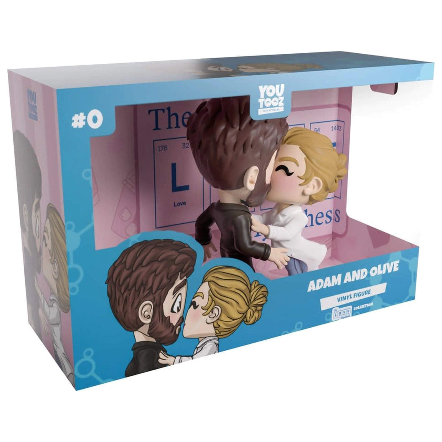Figurina de vinil The Love Hypothesis Adam si Olive 12 cm poza produsului