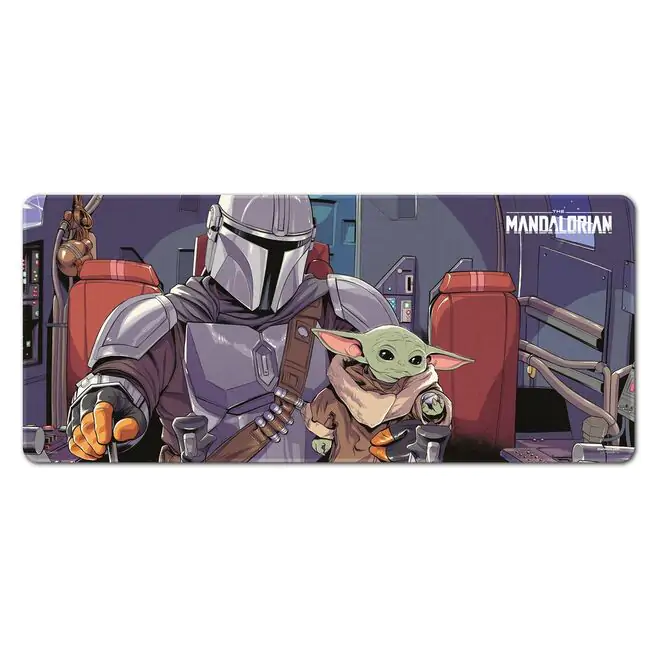 Star Wars Mandalorian & Child gaming mouse pad birou poza produsului