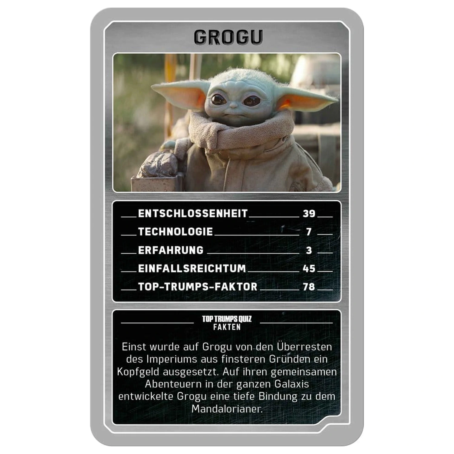 The Mandalorian si Grogu Joc de Carti Top Trumps Colectie *Versiunea germana* poza produsului
