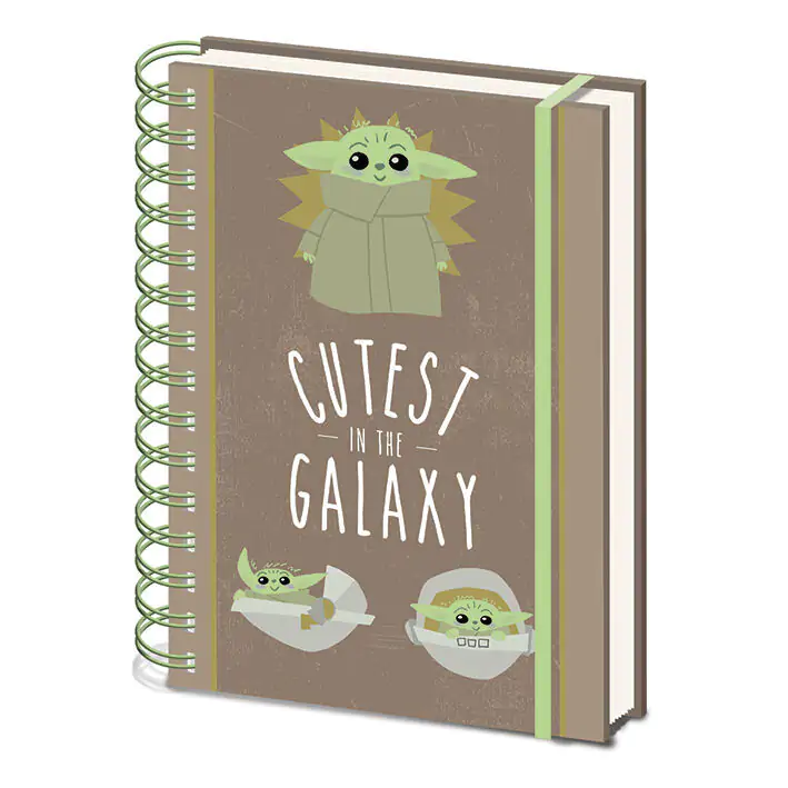 Carnet A5 Star Wars Mandalorian Cutest in the Galaxy poza produsului
