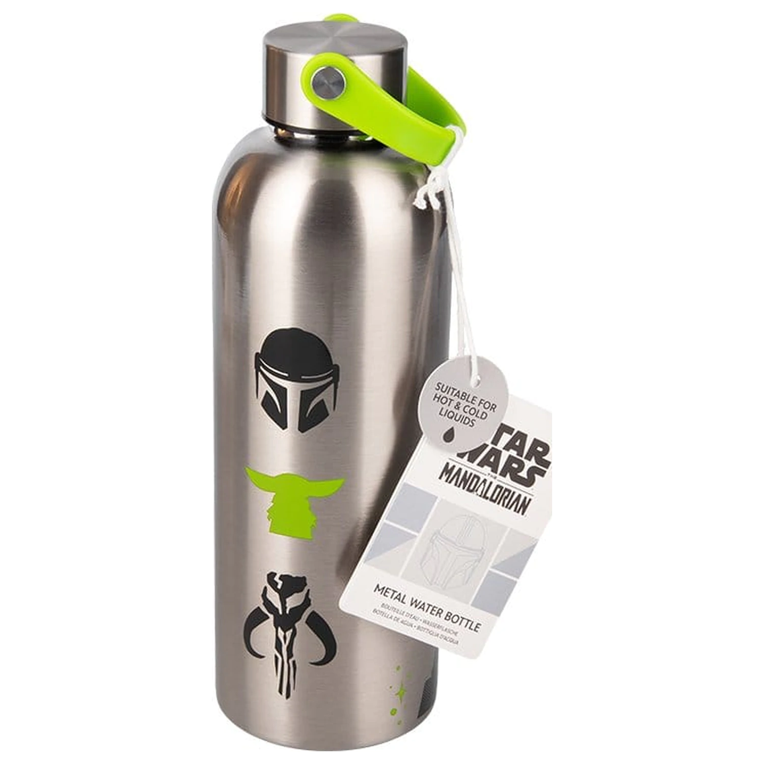 The Mandalorian Metal Sticla de apa Mandalorian & Grogu poza produsului