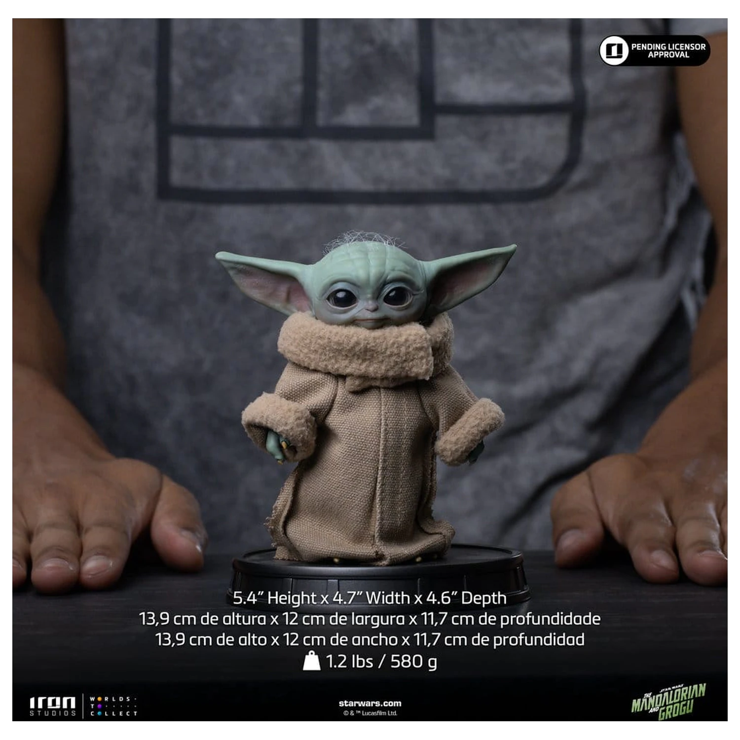 The Mandalorian & Grogu Grogu Collection Statuie Grogu Always Curious poza produsului