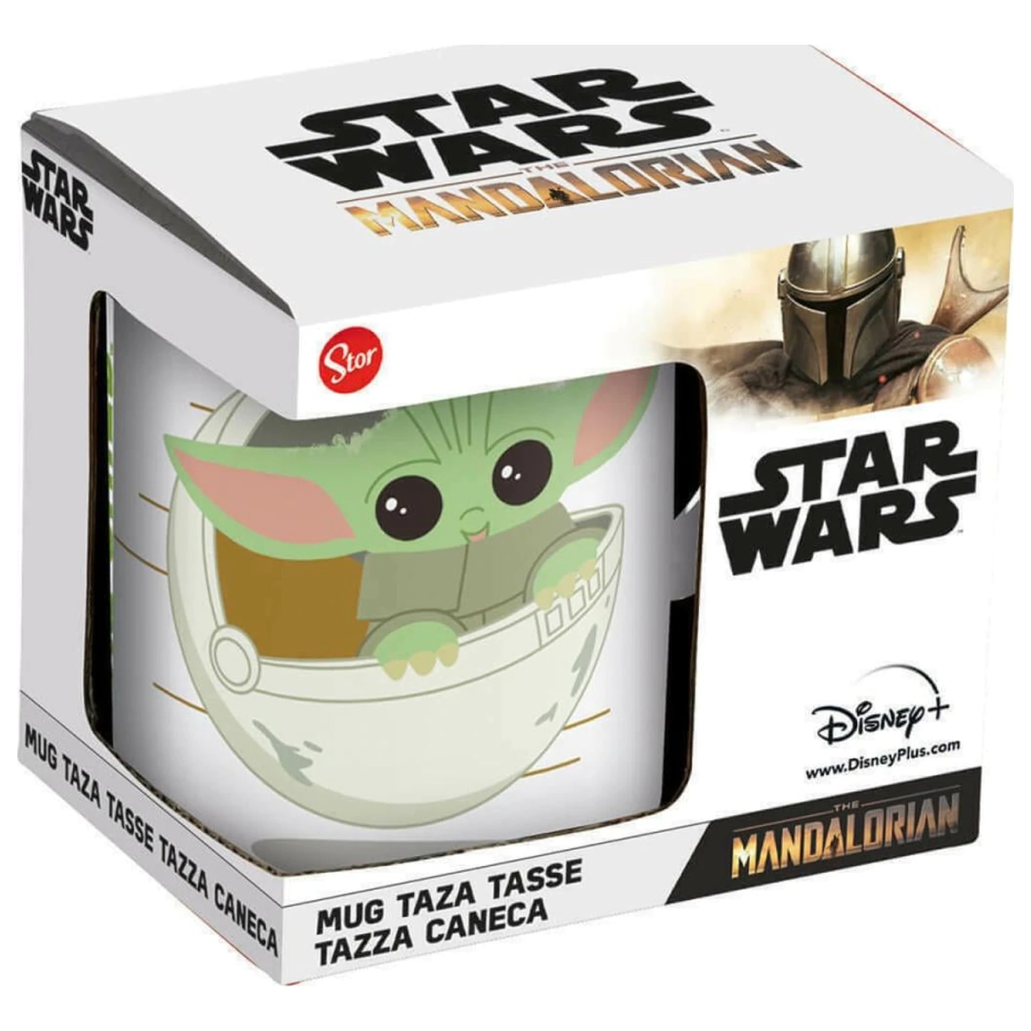 The Mandalorian Grogu Cana Ceramica 325ml poza produsului