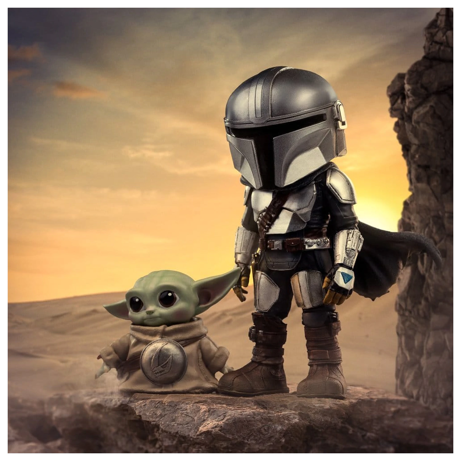 The Mandalorian & Grogu MiniCo figurina The Mandalorian și Grogu poza produsului