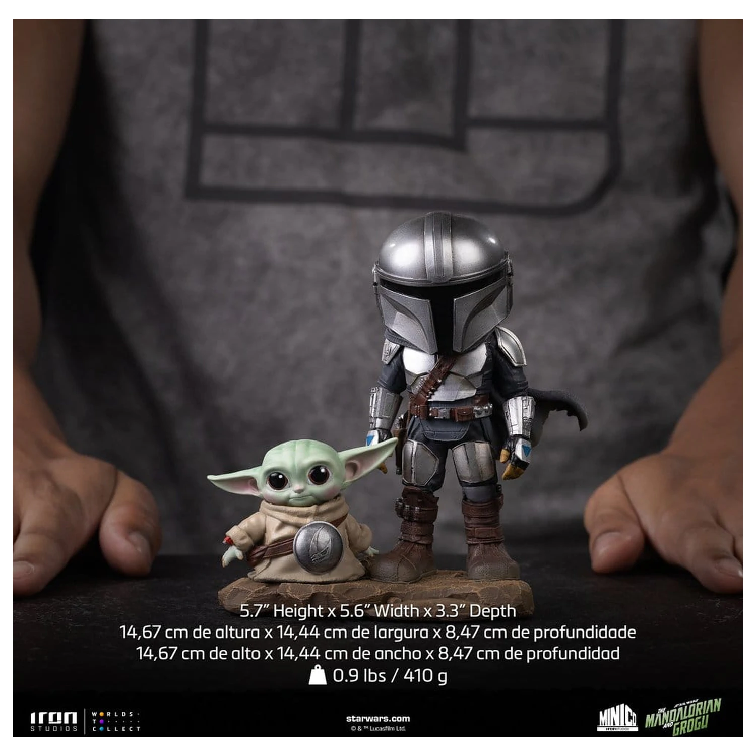 The Mandalorian & Grogu MiniCo figurina The Mandalorian și Grogu poza produsului