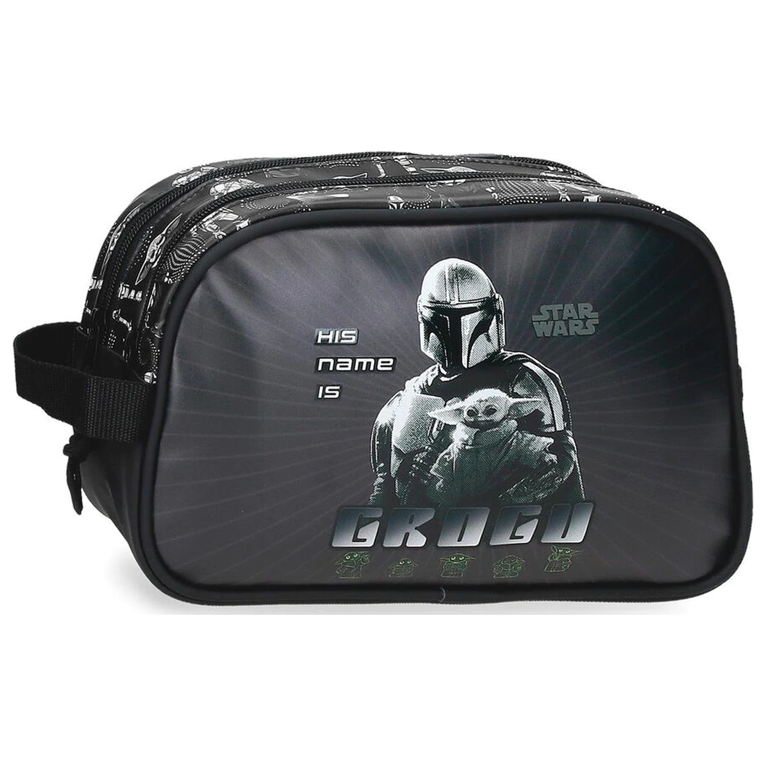 Star Wars Mandalorian Numele sau este Grogu geanta cosmetica adaptabila poza produsului