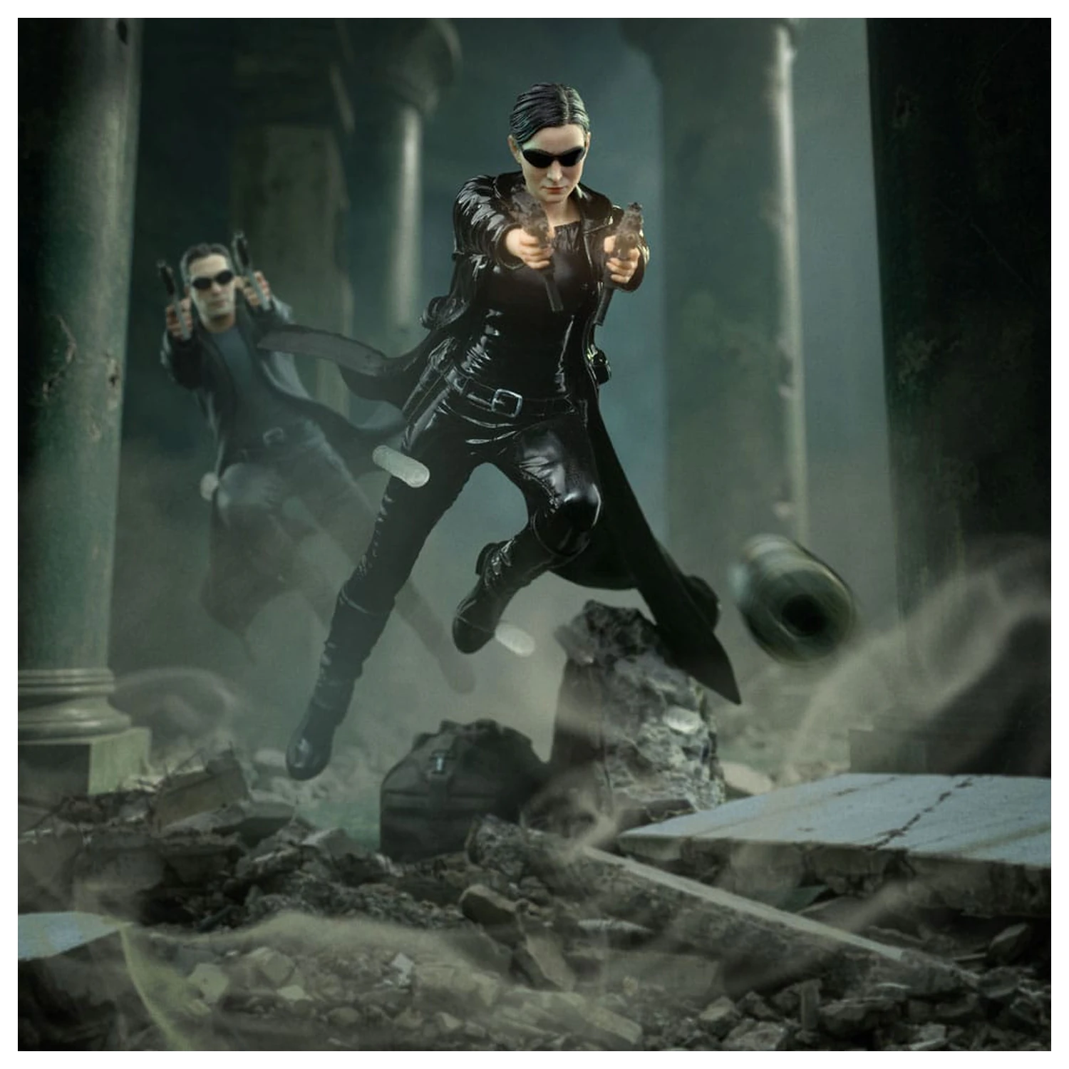 The Matrix Art Scale Statuie 1/10 Trinity 22 cm poza produsului