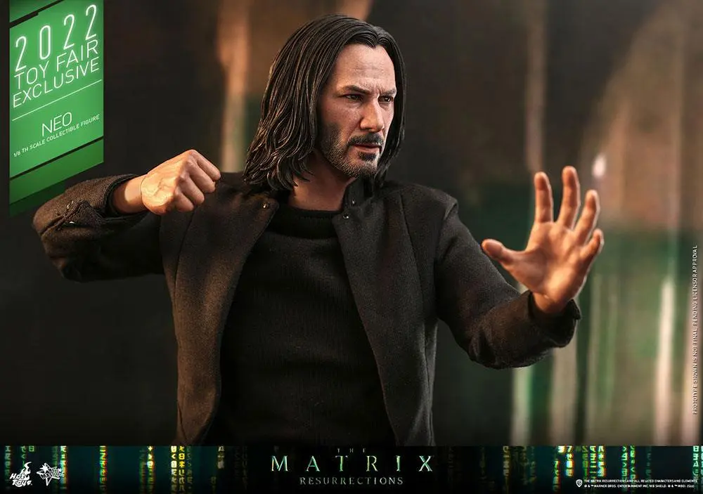 Figurină de acțiune The Matrix Resurrections 1/6 Neo Toy Fair Exclusive 32 cm poza produsului
