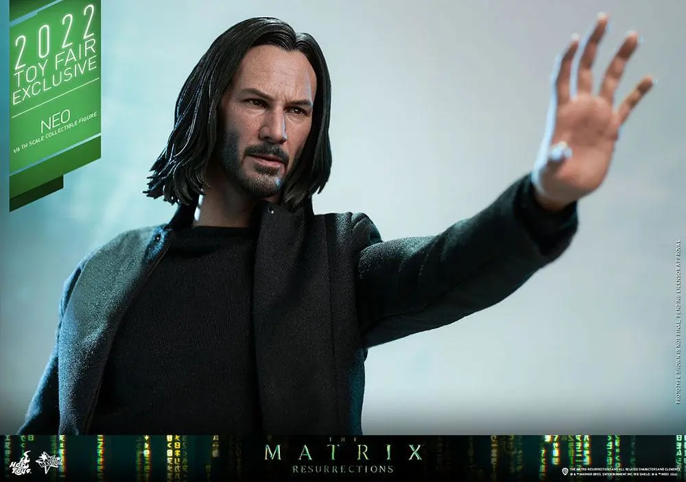 Figurină de acțiune The Matrix Resurrections 1/6 Neo Toy Fair Exclusive 32 cm poza produsului