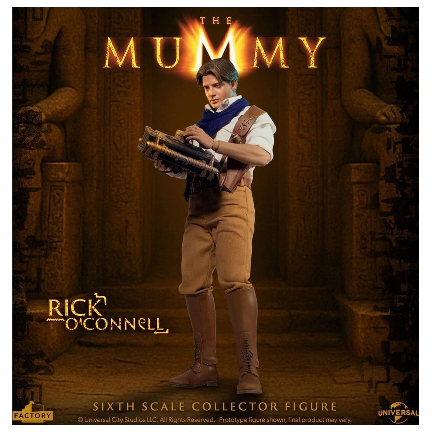 The Mummy Figurina de acțiune 1/6 Rick O'Connell 30 cm poza produsului