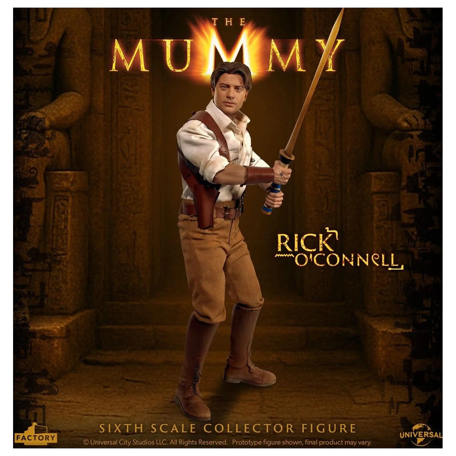 The Mummy Figurina de acțiune 1/6 Rick O'Connell 30 cm poza produsului
