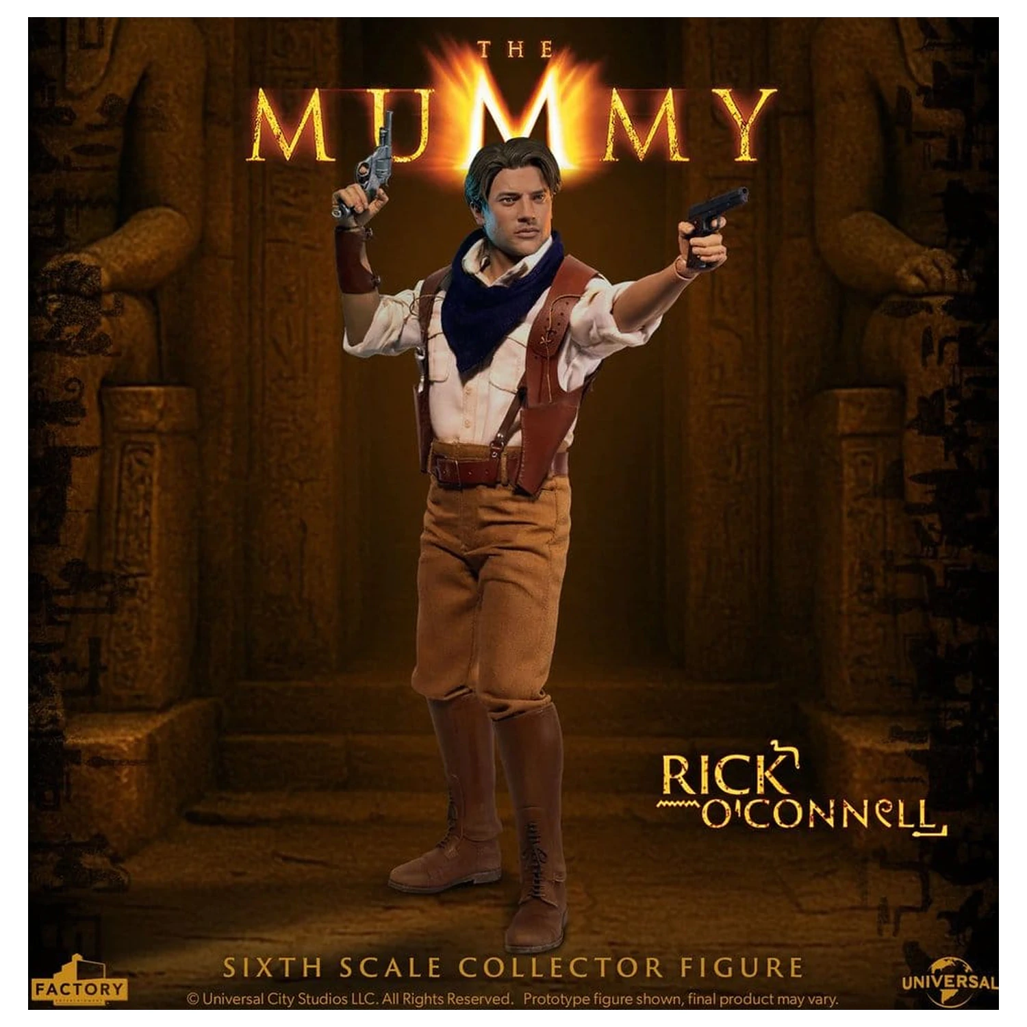 The Mummy Figurina de acțiune 1/6 Rick O'Connell 30 cm poza produsului