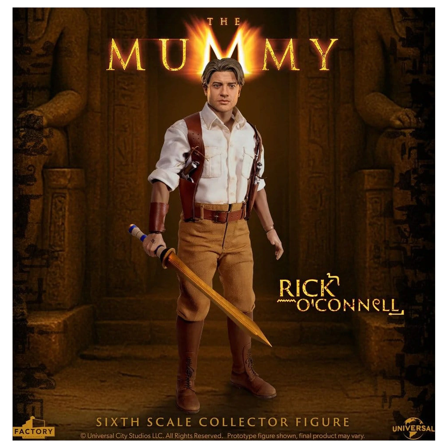 The Mummy Figurina de acțiune 1/6 Rick O'Connell 30 cm poza produsului