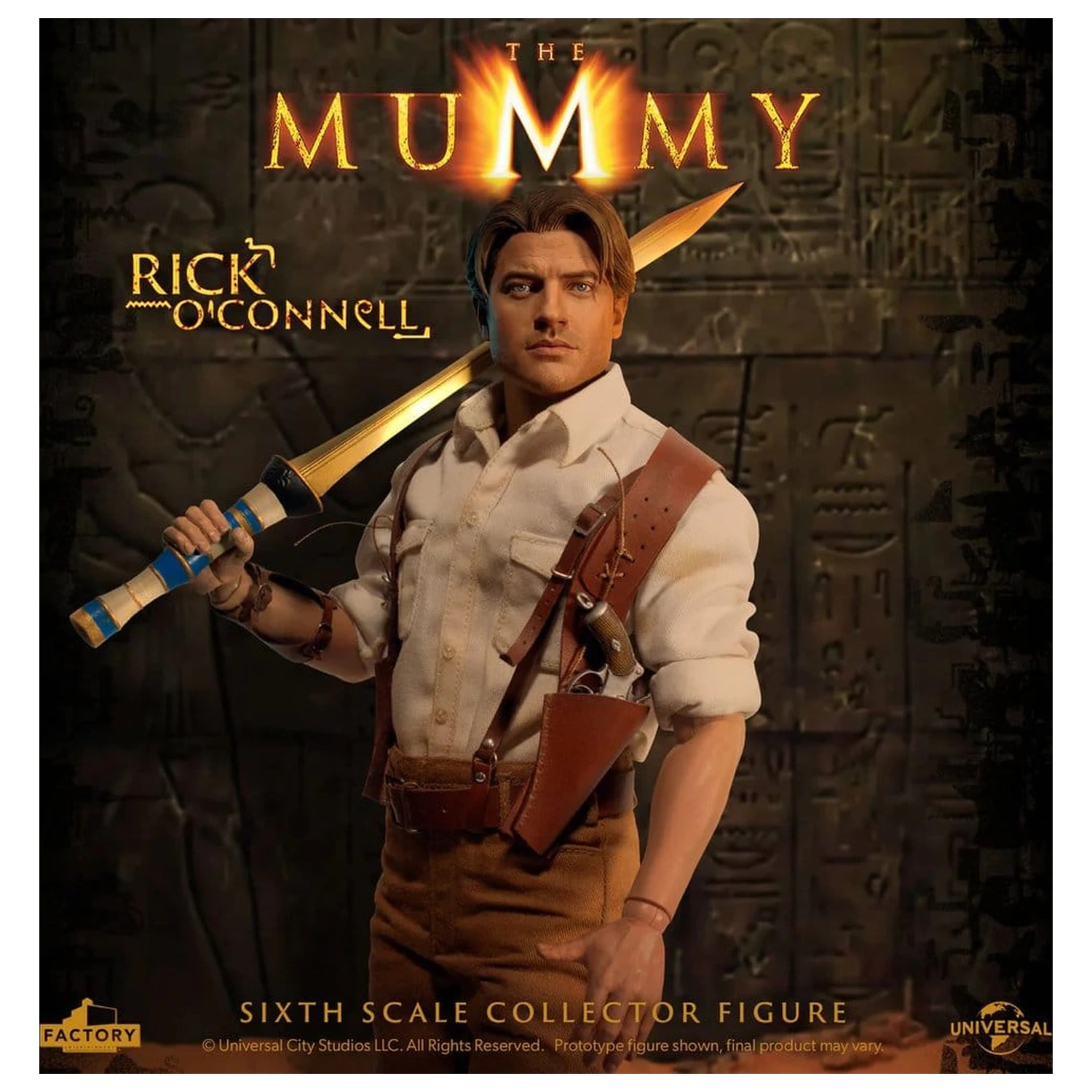 The Mummy Figurina de acțiune 1/6 Rick O'Connell 30 cm poza produsului