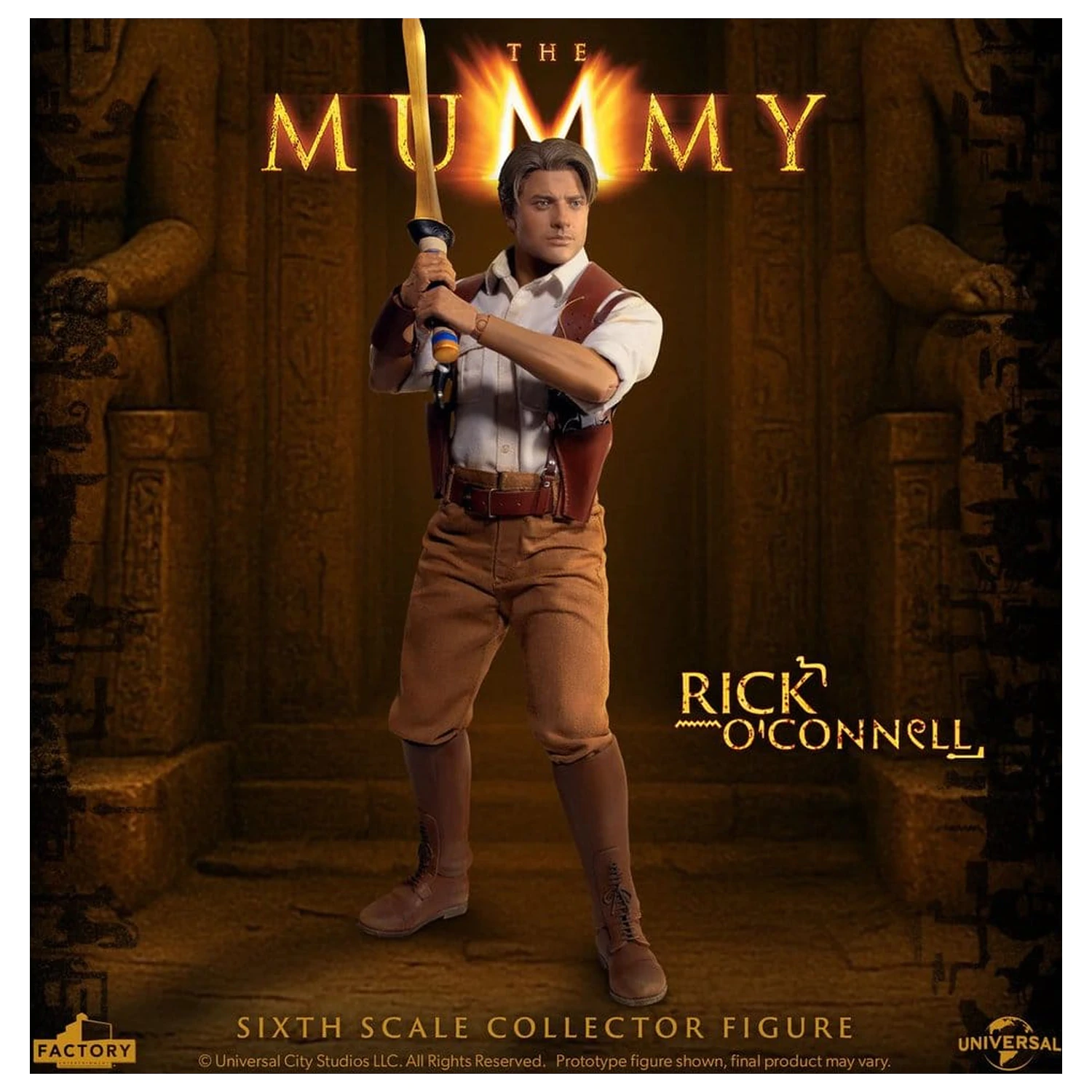 The Mummy Figurina de acțiune 1/6 Rick O'Connell 30 cm poza produsului