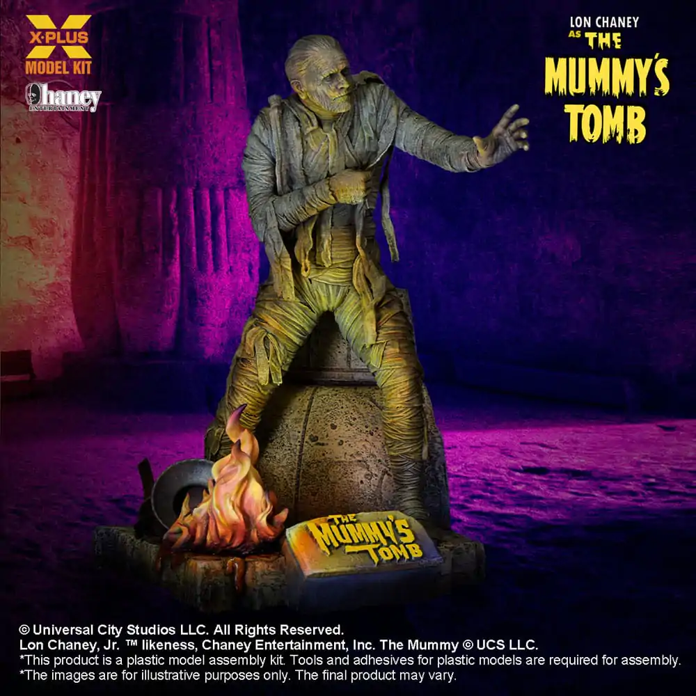 Kit model din plastic Mormântul Mumiei 1/8 Lon Chaney Jr. ca Mumie 23 cm poza produsului