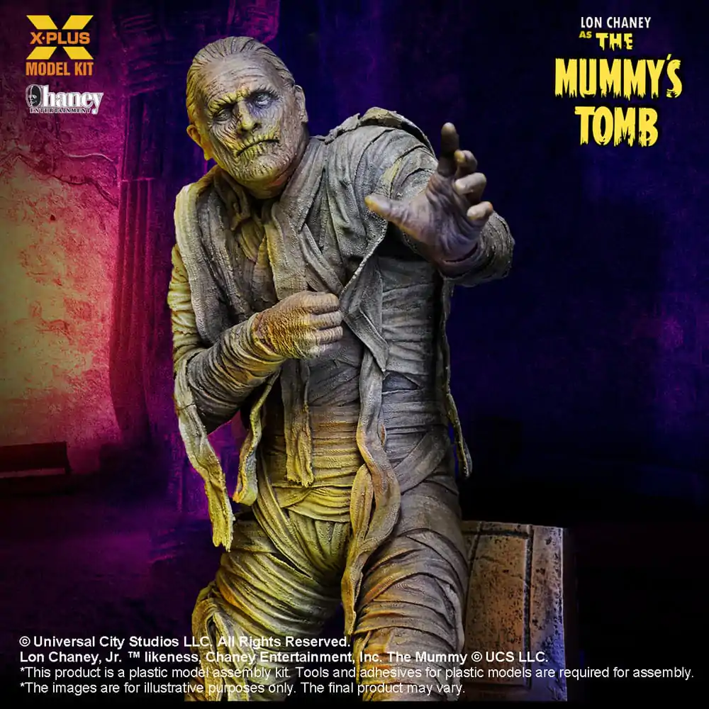 Kit model din plastic Mormântul Mumiei 1/8 Lon Chaney Jr. ca Mumie 23 cm poza produsului