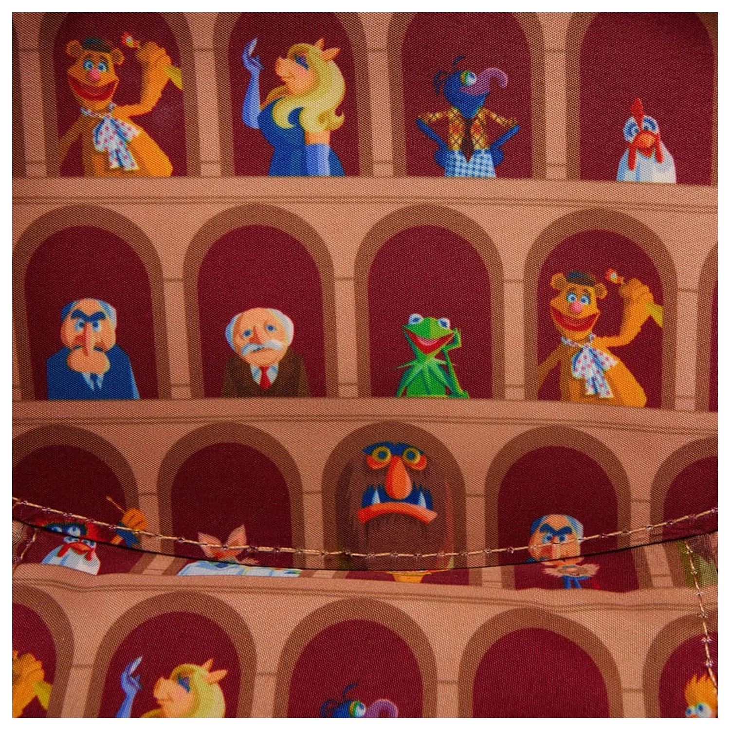 The Muppet Show by Loungefly Geanta de umar Crossbody Top Handle poza produsului