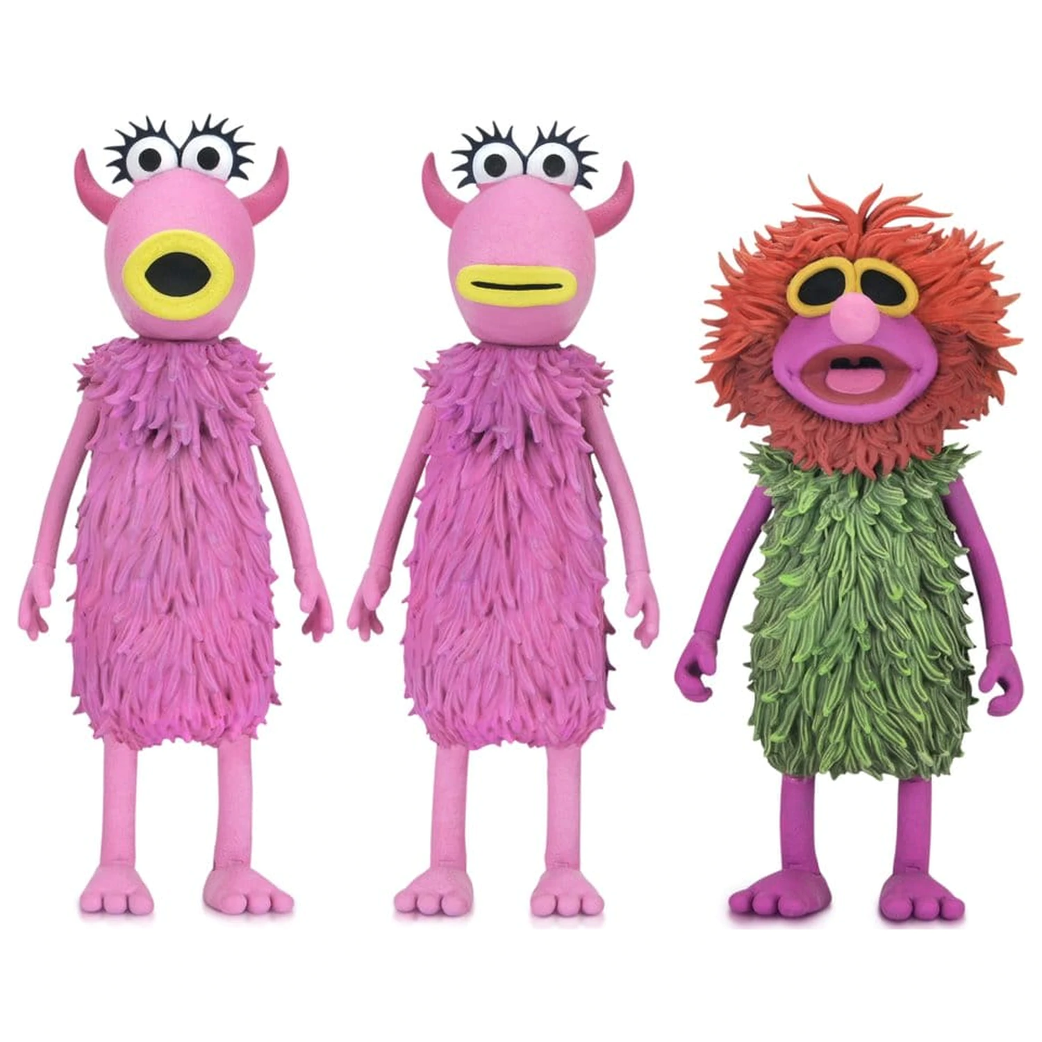 The Muppet Show Ultimate Action Figures Pachet de 3 figurine de acțiune Mahna Mahna and The Snowths 18 cm poza produsului