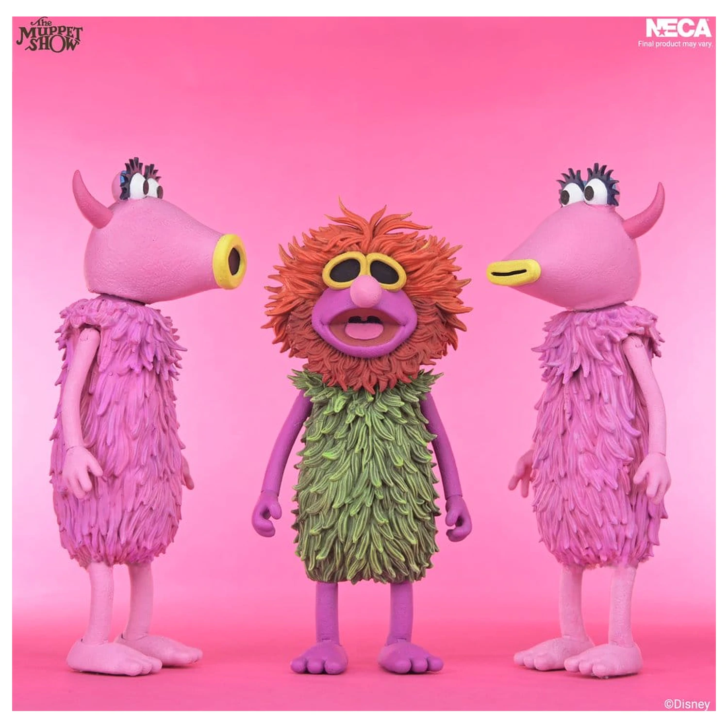 The Muppet Show Ultimate Action Figures Pachet de 3 figurine de acțiune Mahna Mahna and The Snowths 18 cm poza produsului