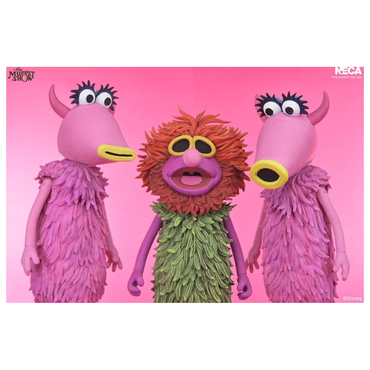 The Muppet Show Ultimate Action Figures Pachet de 3 figurine de acțiune Mahna Mahna and The Snowths 18 cm poza produsului
