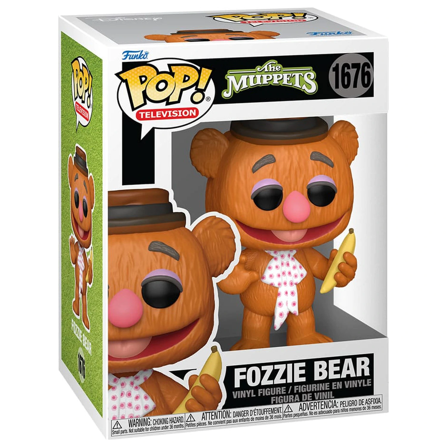 The Muppets Funko POP! Television Figurina de Vinil Fozzie Bear 9 cm poza produsului