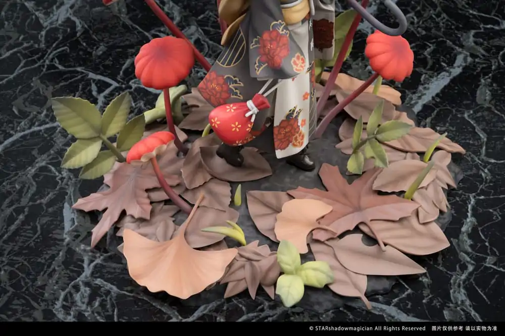 Statuie PVC The Mushroom Girls 1/1 No.6 Marasmius Haematocephalus 23 cm poza produsului