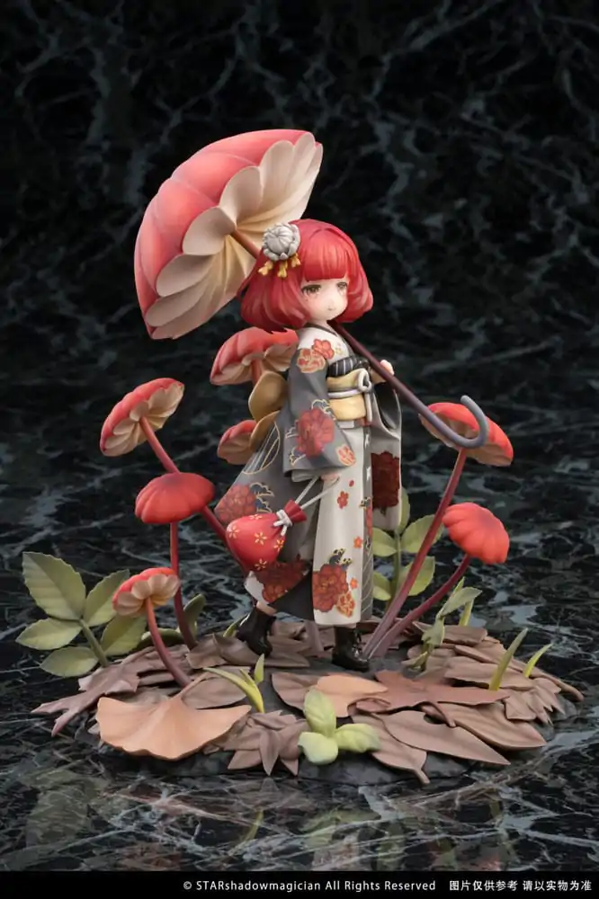Statuie PVC The Mushroom Girls 1/1 No.6 Marasmius Haematocephalus 23 cm poza produsului