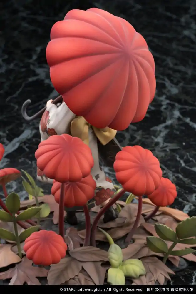 Statuie PVC The Mushroom Girls 1/1 No.6 Marasmius Haematocephalus 23 cm poza produsului