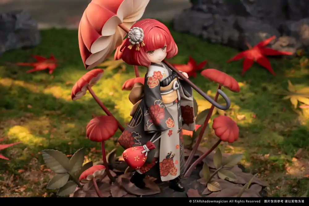Statuie PVC The Mushroom Girls 1/1 No.6 Marasmius Haematocephalus 23 cm poza produsului