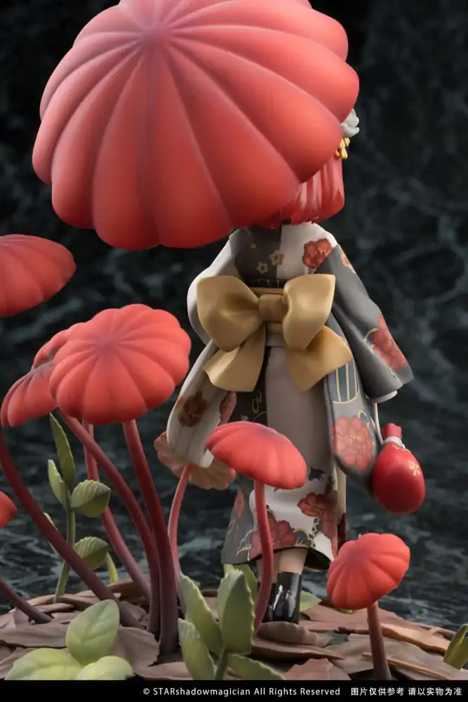 Statuie PVC The Mushroom Girls 1/1 No.6 Marasmius Haematocephalus 23 cm poza produsului