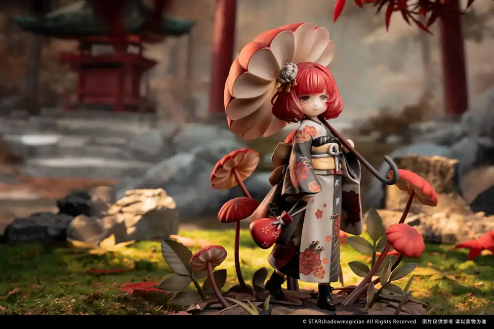 Statuie PVC The Mushroom Girls 1/1 No.6 Marasmius Haematocephalus 23 cm poza produsului