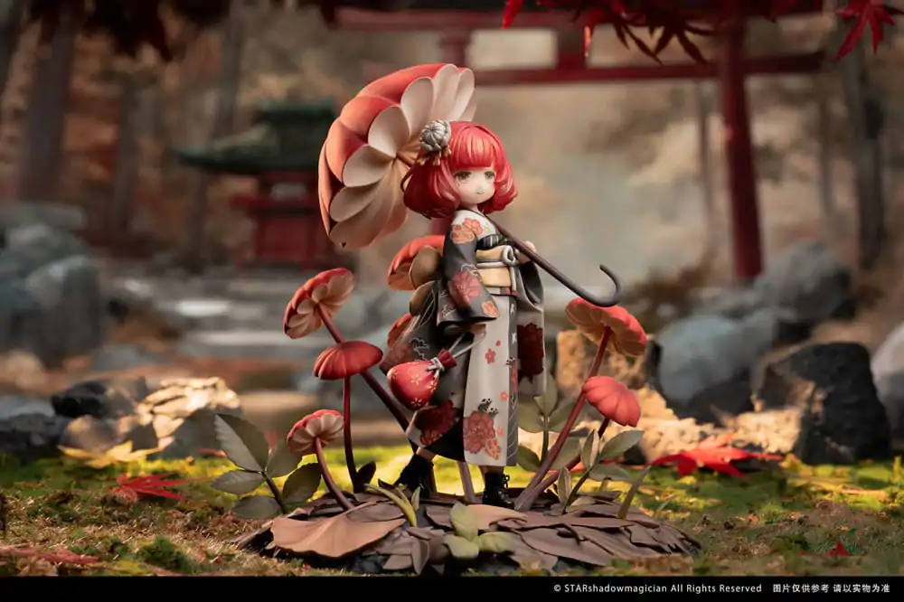Statuie PVC The Mushroom Girls 1/1 No.6 Marasmius Haematocephalus 23 cm poza produsului