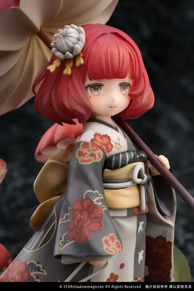 Statuie PVC The Mushroom Girls 1/1 No.6 Marasmius Haematocephalus 23 cm poza produsului
