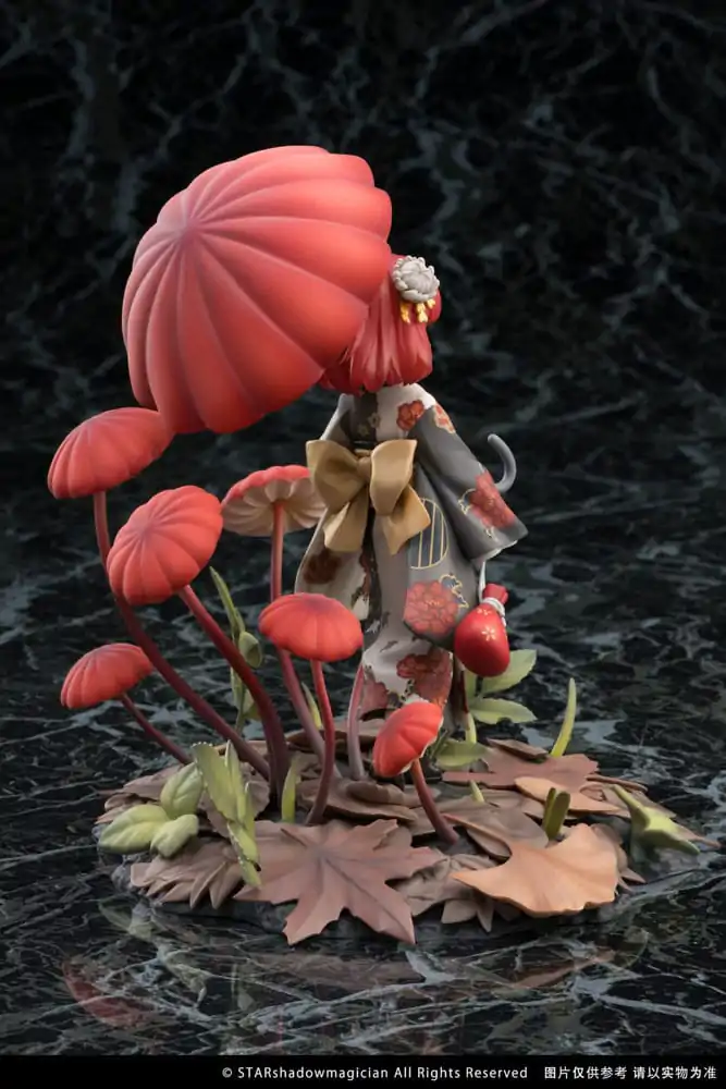 Statuie PVC The Mushroom Girls 1/1 No.6 Marasmius Haematocephalus 23 cm poza produsului