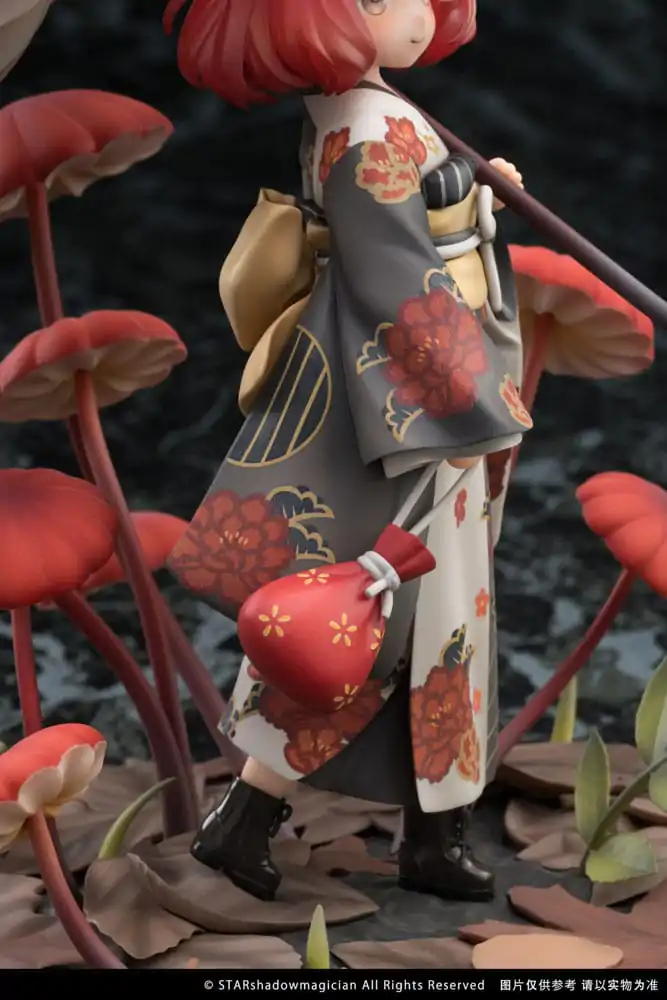 Statuie PVC The Mushroom Girls 1/1 No.6 Marasmius Haematocephalus 23 cm poza produsului