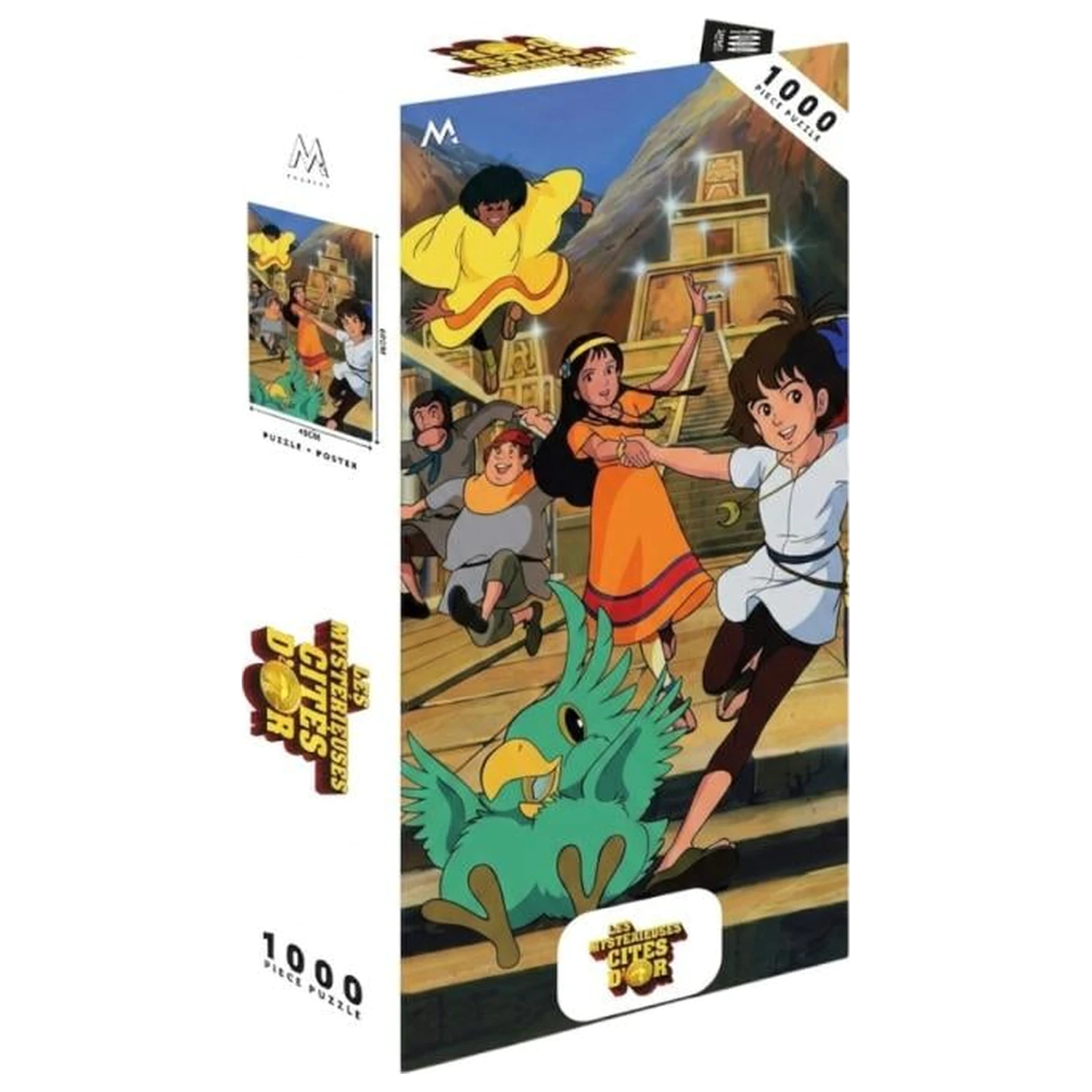 The Mysterious Cities of Gold Poster + Puzzle 1000 piese poza produsului