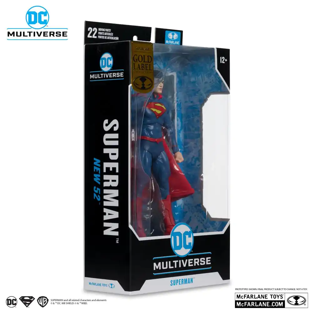 The New 52 DC Multiverse Figurină de acțiune Superman (Gold Label) 18 cm poza produsului