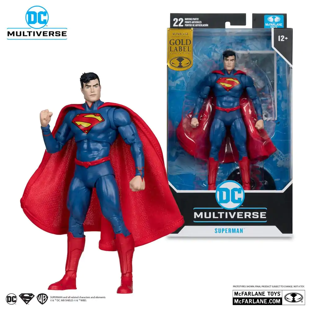 The New 52 DC Multiverse Figurină de acțiune Superman (Gold Label) 18 cm poza produsului